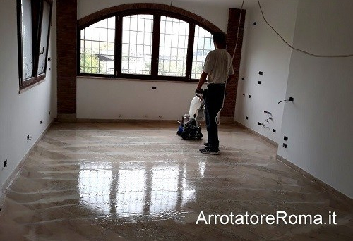 levigatura marmo roma